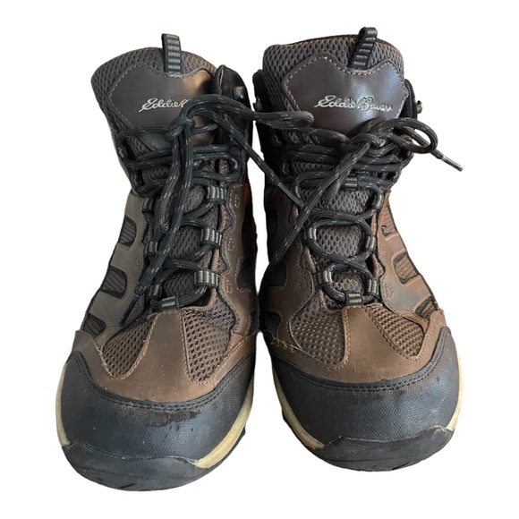 EDDIE BAUER MEN'S HIKING BOOT MODEL: GRAHAM  COLOR: BROWN SIZE: 11 - Picture 7 of 11